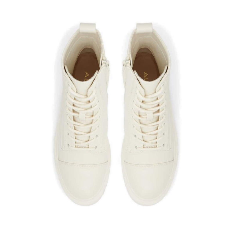 ALDO GOER ANKLE BOOTS - OTHER WHITE