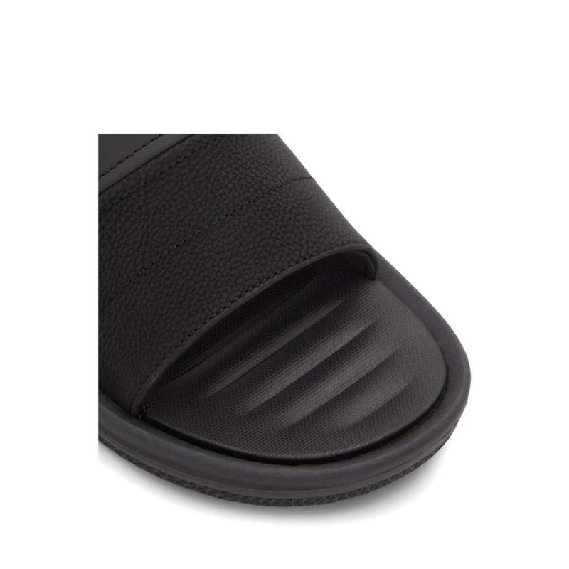 Plantago Flat Sandals - Black