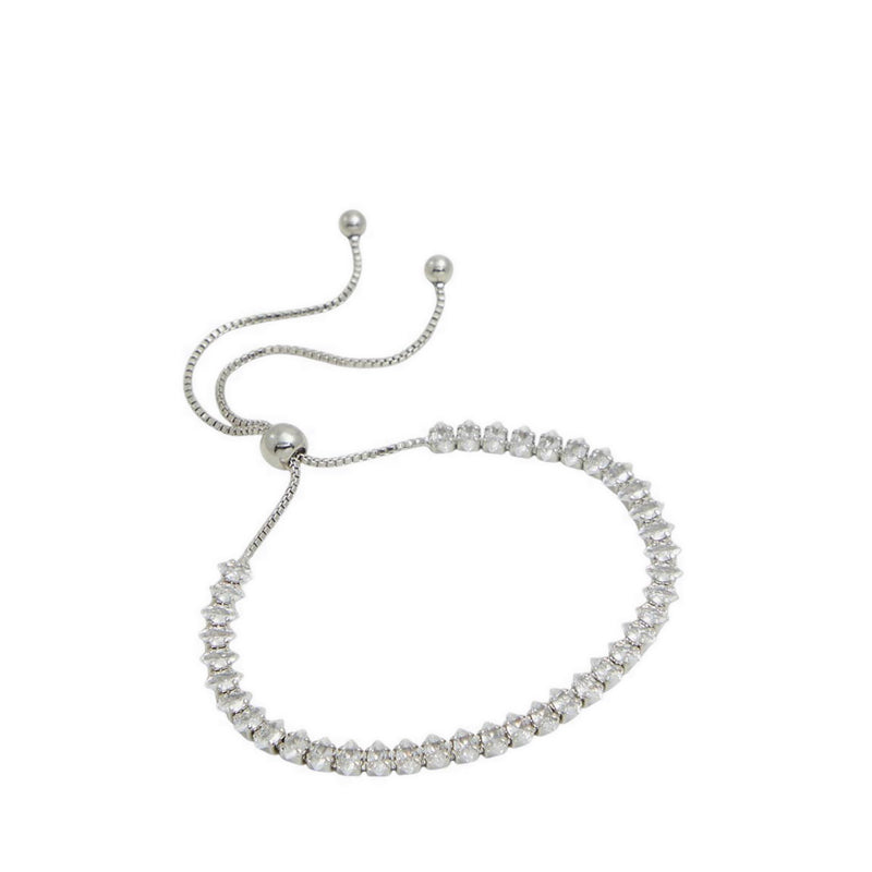 BRUCEDALE BRACELET - SILVER/CLEAR MULTI