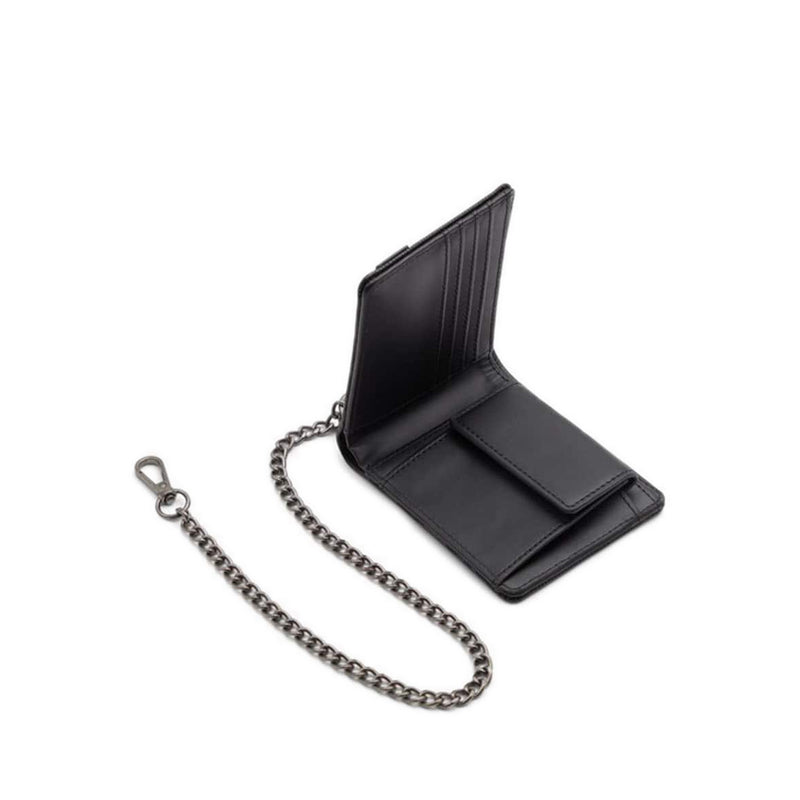 Axton Wallet On A Chain - Black