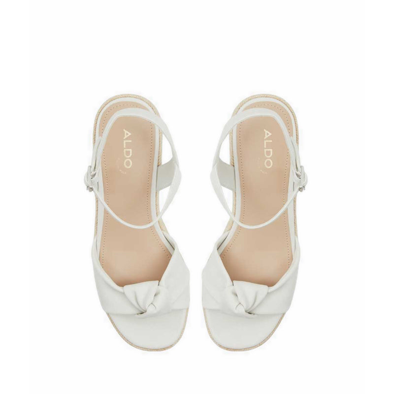 Annamarie Wedge Sandals - White