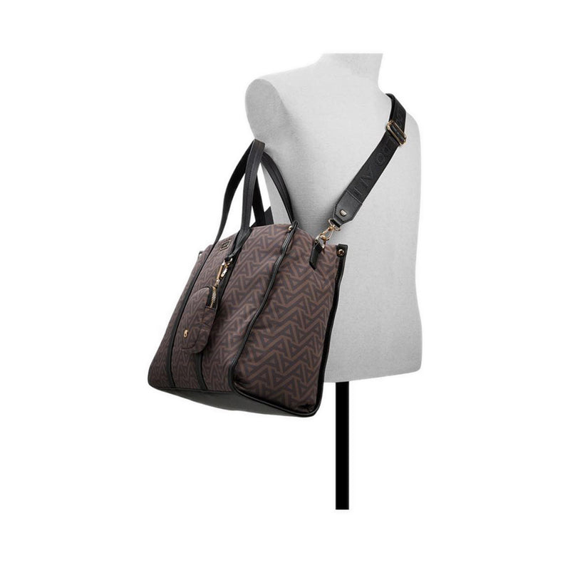 Nanyssa Satchel - Brown Multi