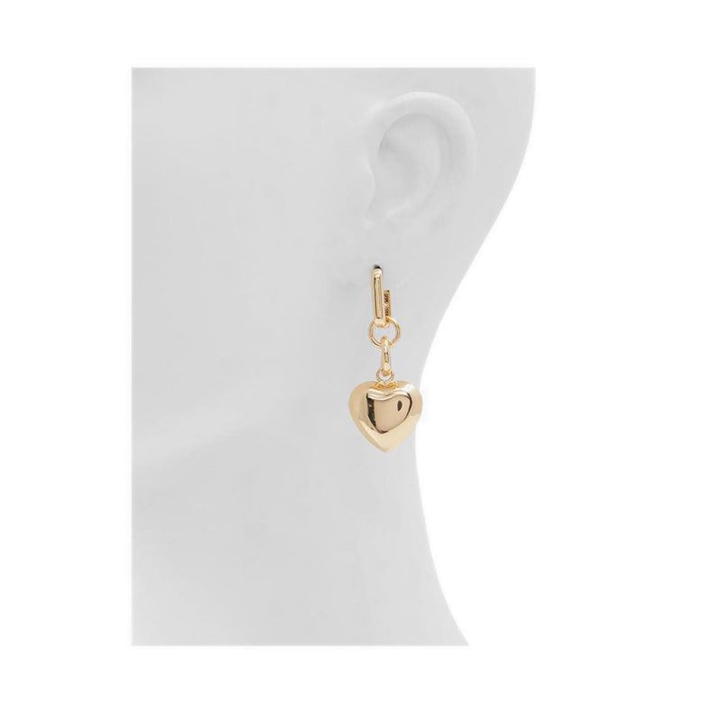 ALDO GOLDENHEART EARRINGS - GOLD