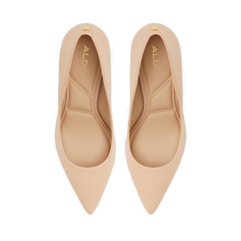 ALDO STESSYLOW HEELED SHOES - BONE