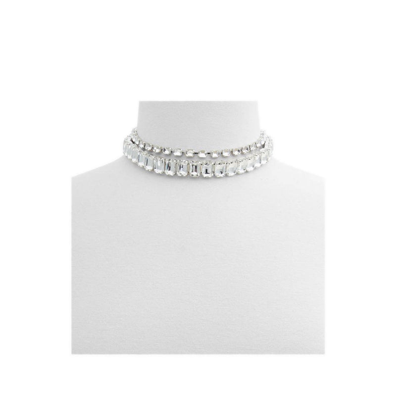 Agonis Necklaces - Silver/Clear Multi