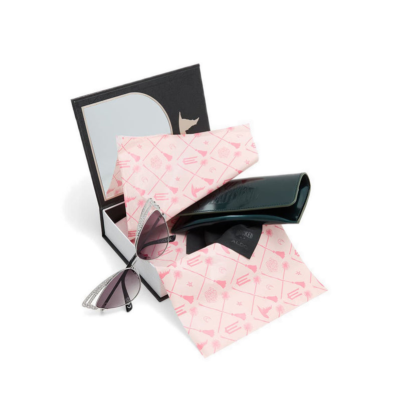 ALDO X Wicked Cantbringmedown Sunglasses - Silver