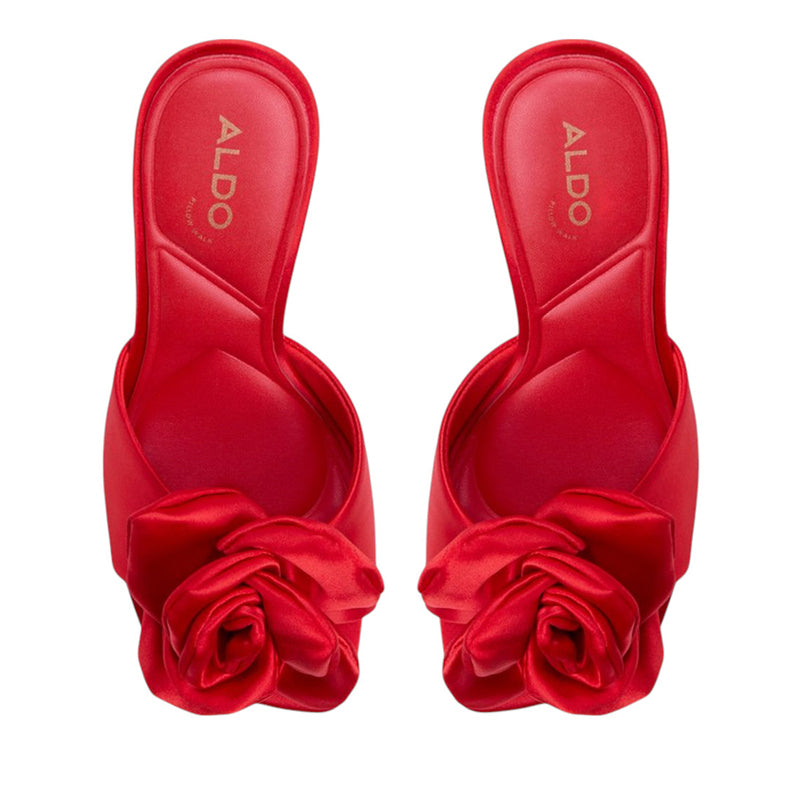 REDROSE HEELED SANDALS - RED