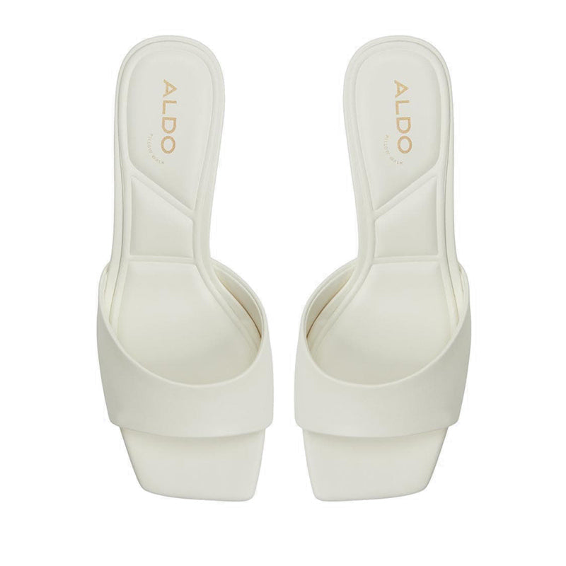 ENCHANTING HEELED SANDALS - WHITE