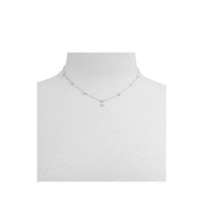 Nanaryn Necklaces - Silver/Clear Multi