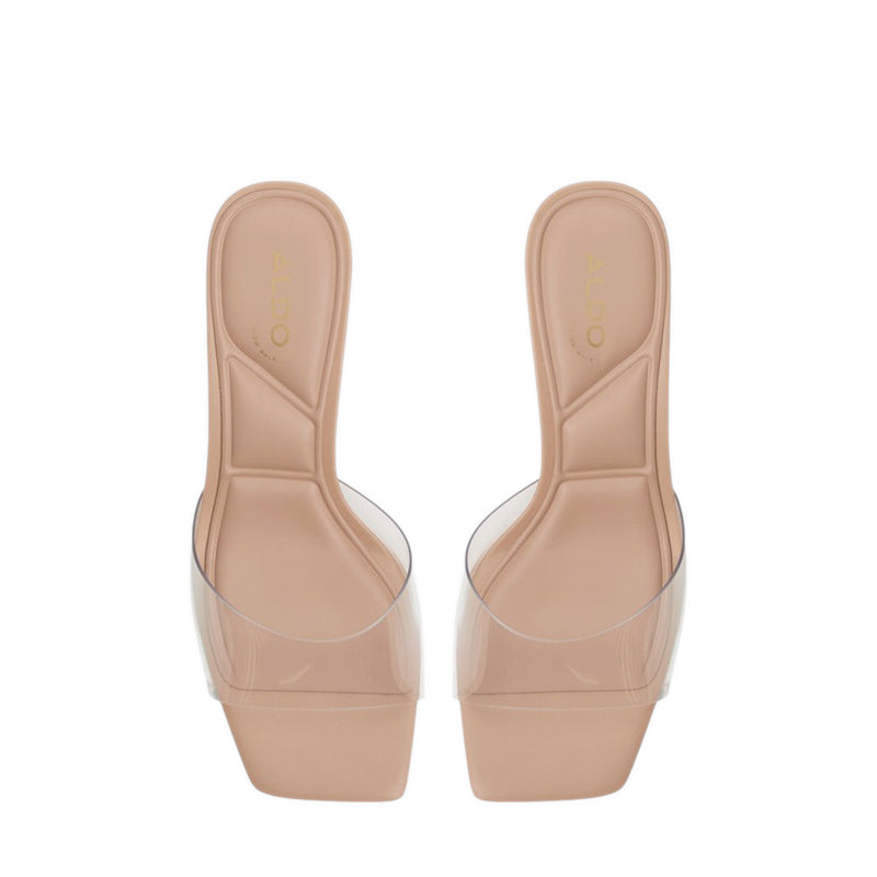 ENCHANTING HEELED SANDALS - TAN