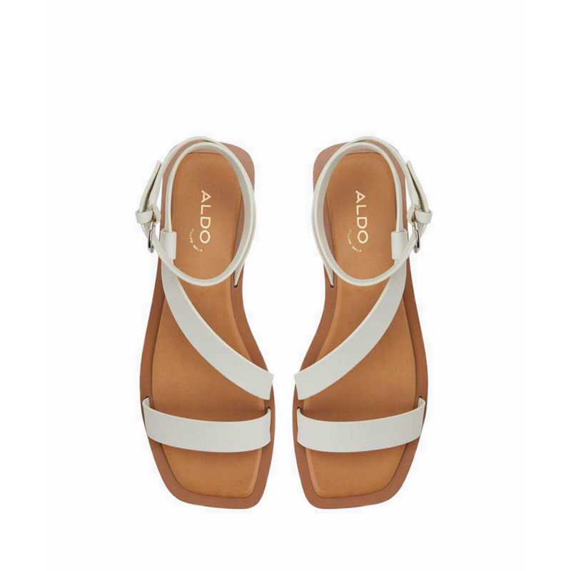 Grugar Flat Sandals - White/Bone