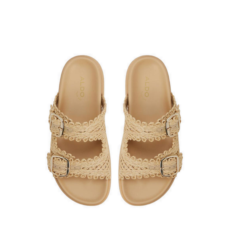BOHOCHIC FOOTBED SANDALS - NATURAL