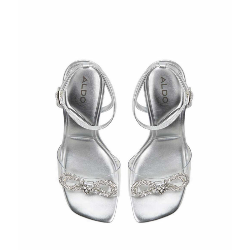 Ozley Heeled Sandals - Silver