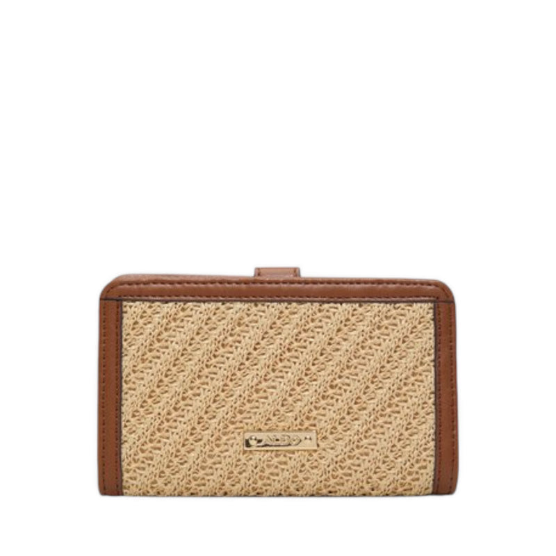 SANDGATE WALLET/CHANGE PURSE - COGNAC