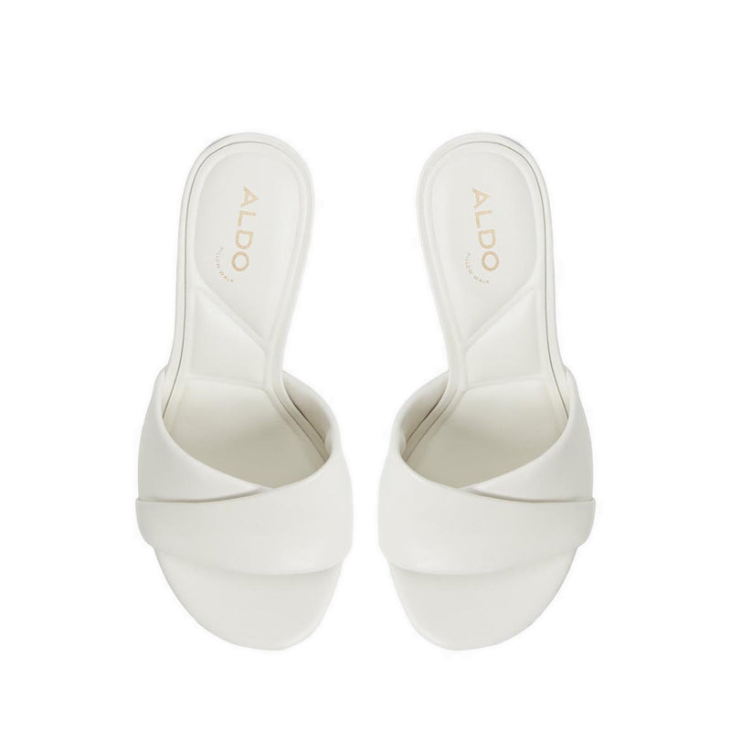 Lyhanna Heeled Sandals - White/Bone