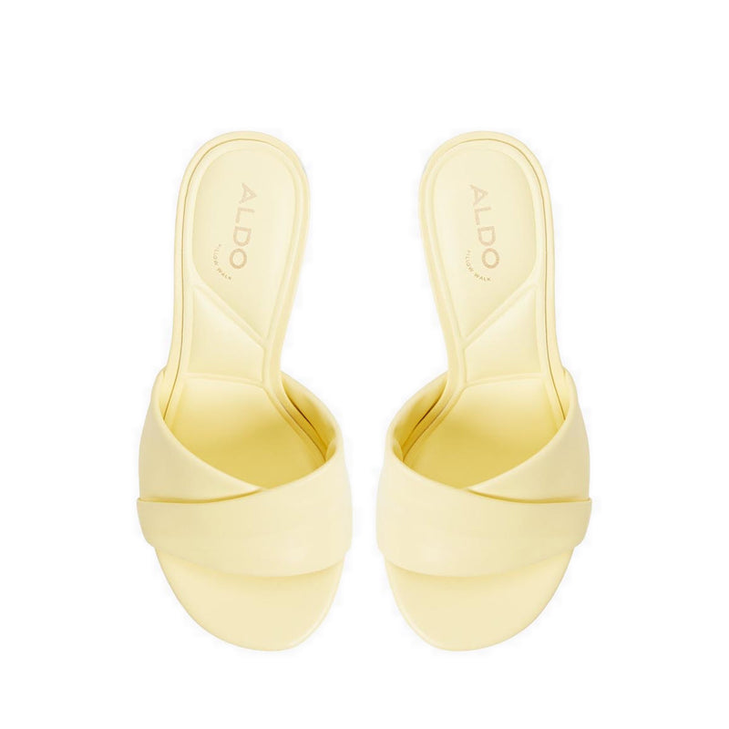 Lyhanna Heeled Sandals - Light Yellow