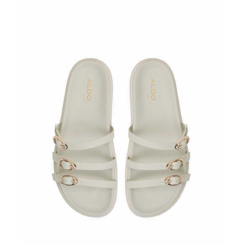 Zephyra Footbed Sandals - White