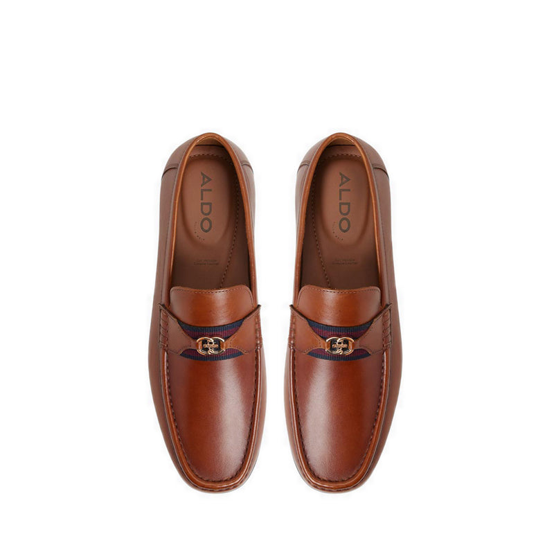 ALDO KOSTA-IN SLIP ONS - COGNAC