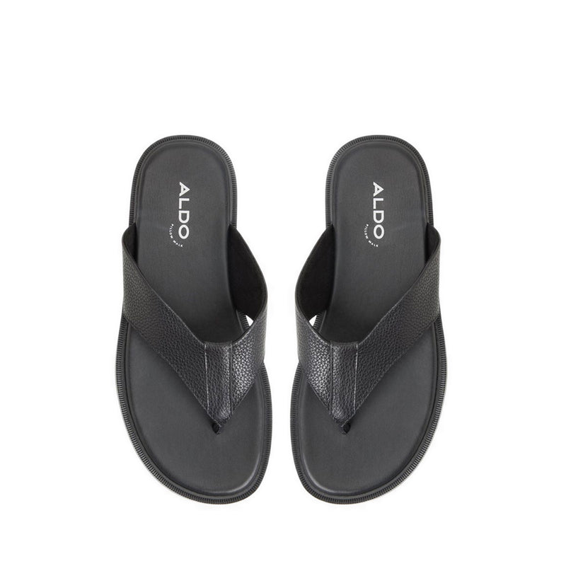 Serano Flat Sandals - Open Black
