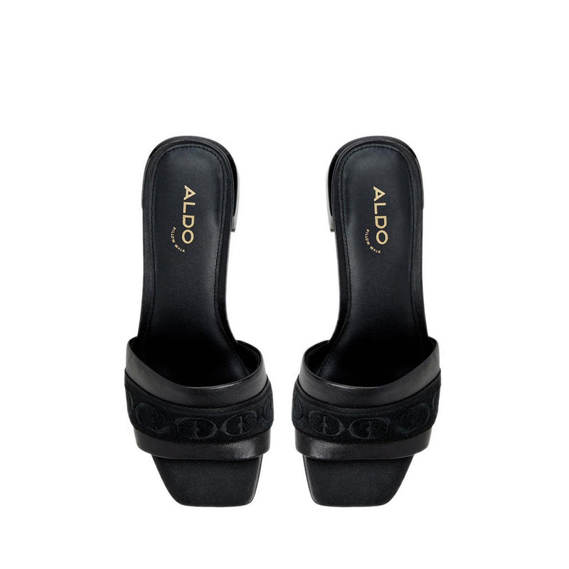 Elbenaldar Heeled Sandals - Black