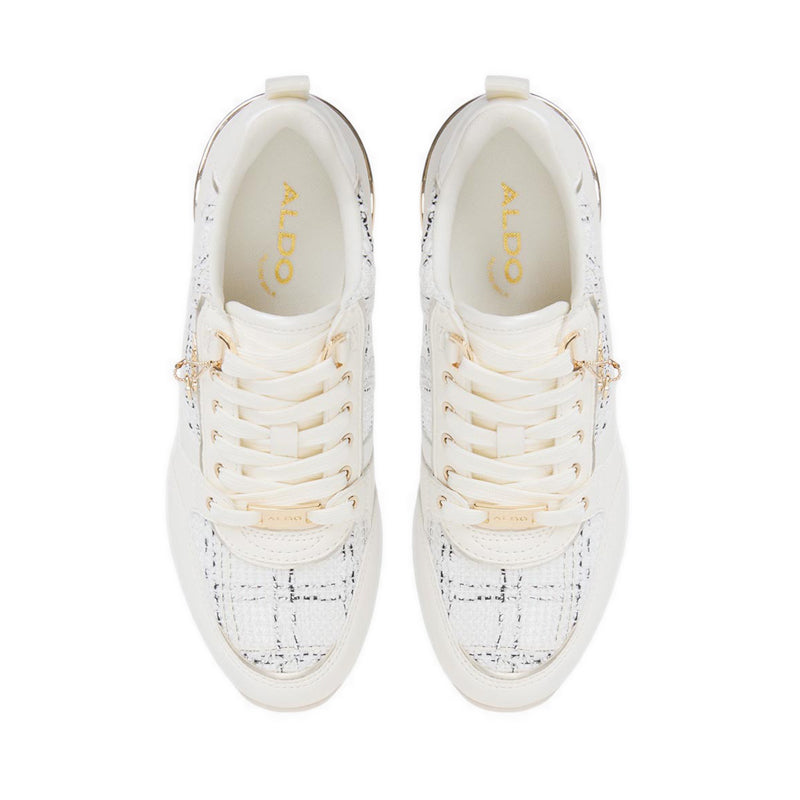 Caroteriel Wedge Sneakers - White/Black