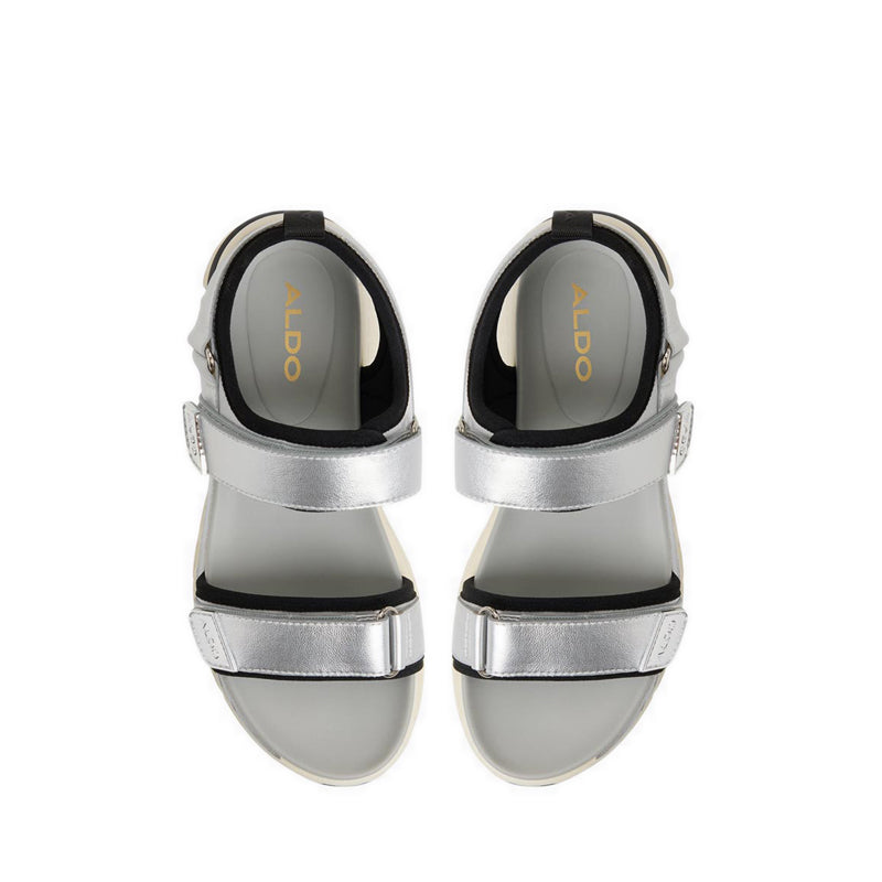 Sportysndl Wedge Sandals - Silver