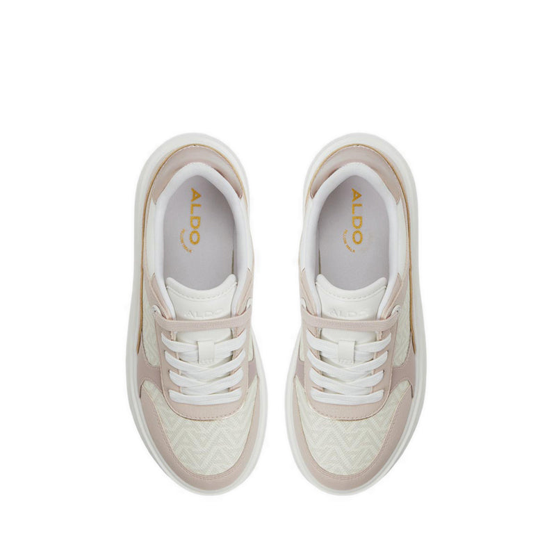 Whallian Wedge Sneakers - Open Pink
