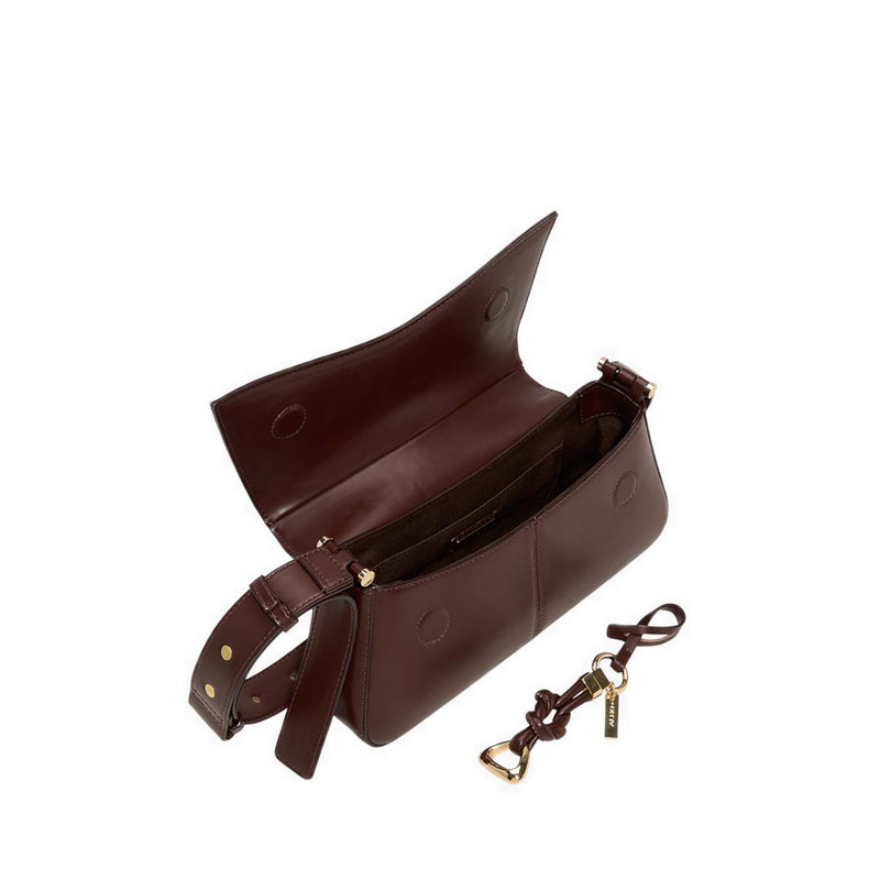 EVENA SHOULDER BAG - BROWN