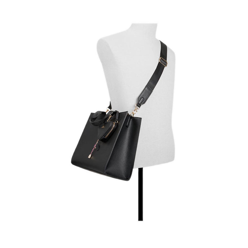 Mtl72Tote Satchel - Black