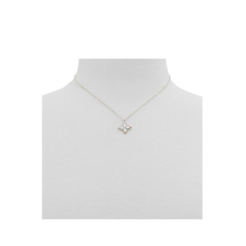 Eleannor Necklaces - Silver/Clear Multi