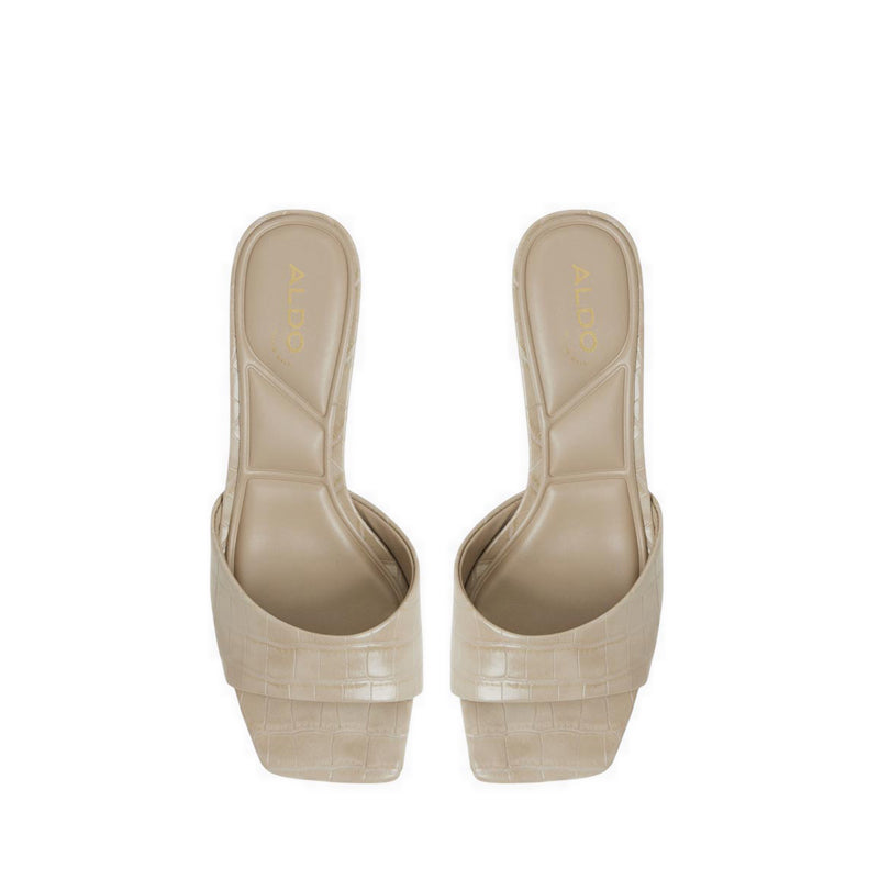 ALDO ENCHANTING HEELED SANDALS - OTHER GREEN