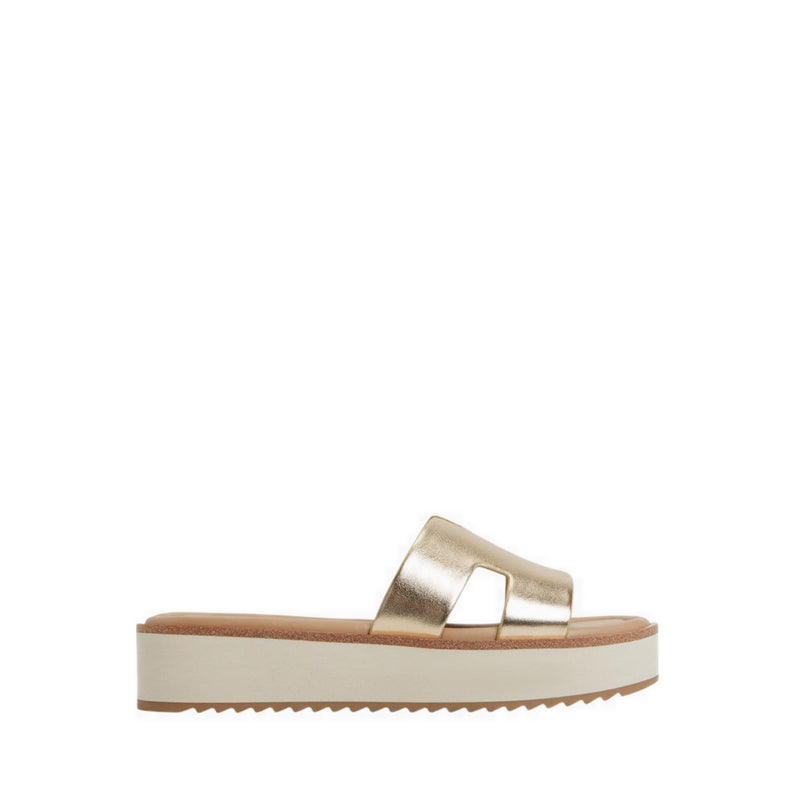 Anayelie Beach Sandals Gold