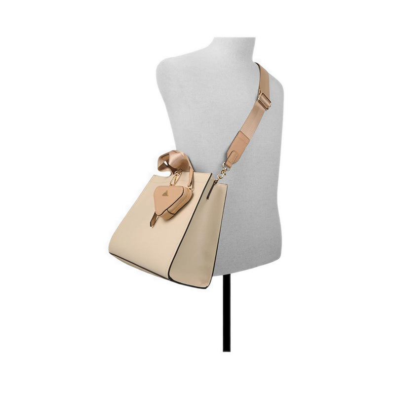 ALDO MTL72BAG SATCHEL - BONE MULTI