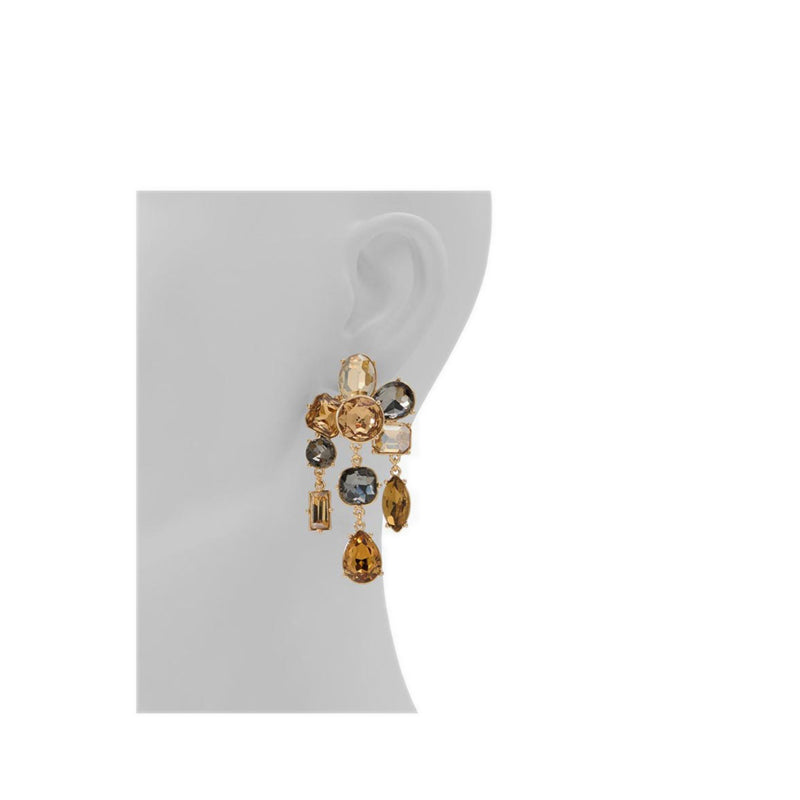 ALDO BROCLAYLA EARRINGS - LIGHT BROWN