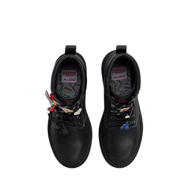 ALDO x Stranger Things THERIFT ANKLE BOOTS - BLACK