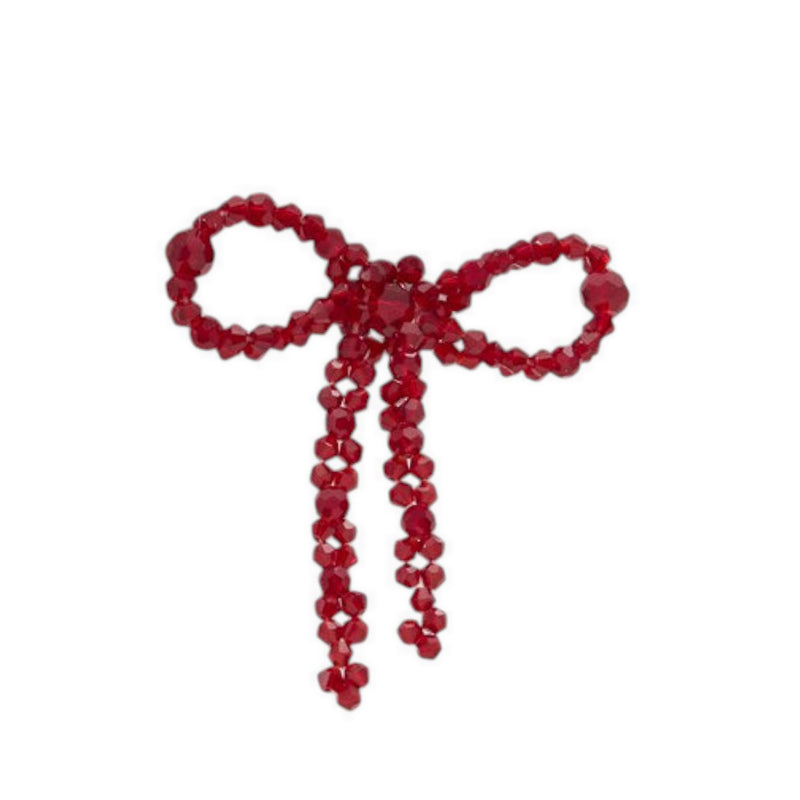 ALDO TINSLAMINI EARRINGS - BORDO