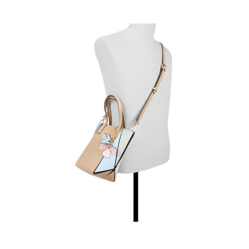 ALDO SMALLPRISMATOTE SATCHEL - NATURAL