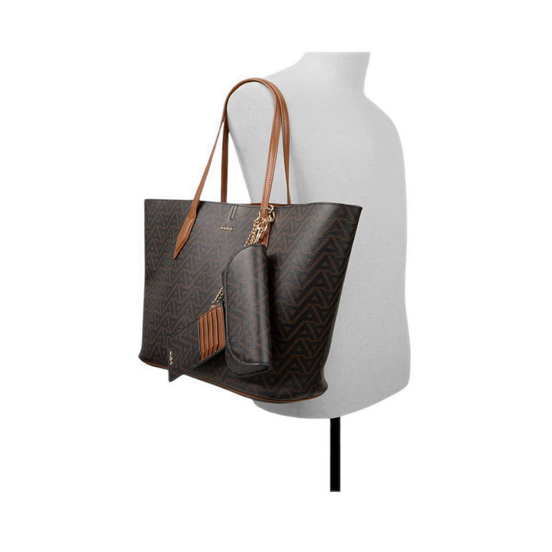 ALDO MYKONOS TOTE - OTHER BROWN
