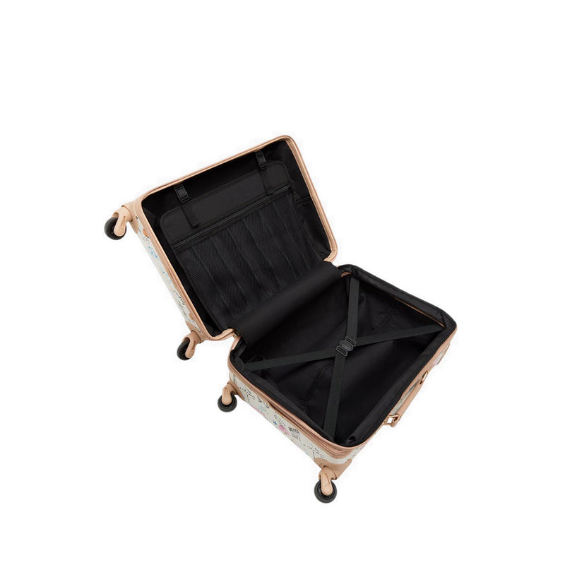 ALDO MANHATTAN LUGGAGE - OPEN WHITE