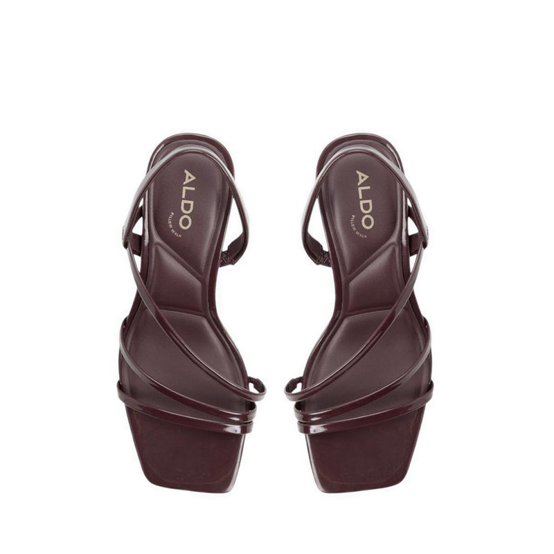 ALDO ATLANTICUS HEELED SANDALS - BORDO