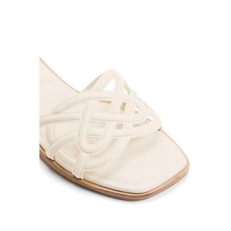 GWALISSI FLAT SANDALS - OTHER WHITE