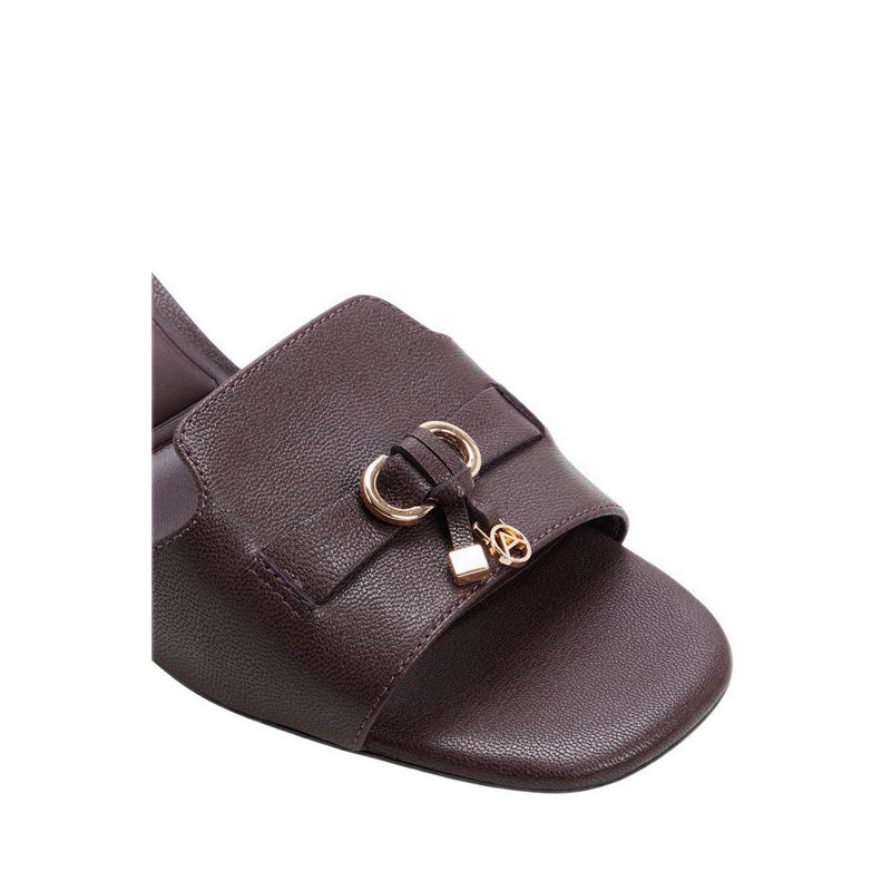 TESSINA HEELED SANDALS - BORDO