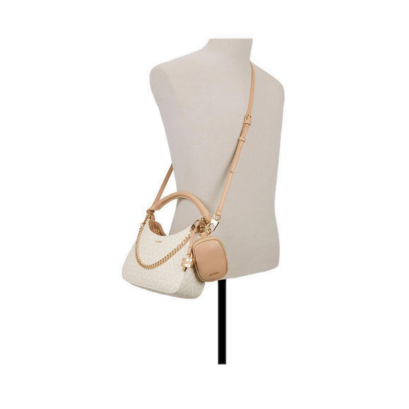 CLARIONA SHOULDER BAG - WHITE COMBO