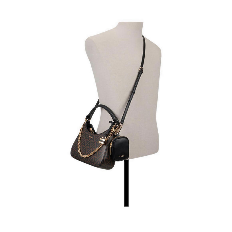 CLARIONA SHOULDER BAG - BROWN MULTI