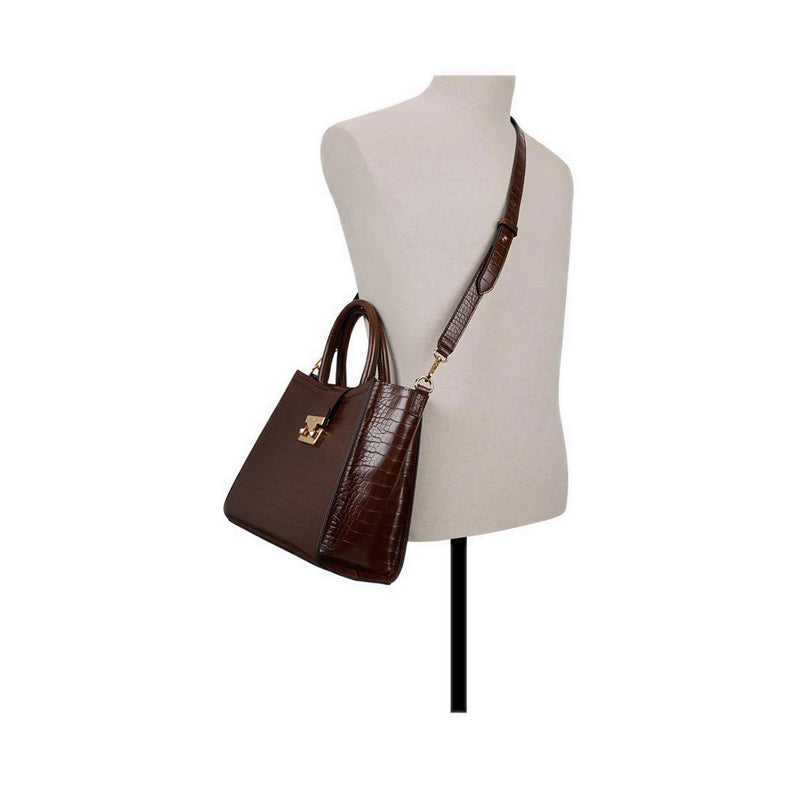 CREALILY SATCHEL - BROWN+A161:J161