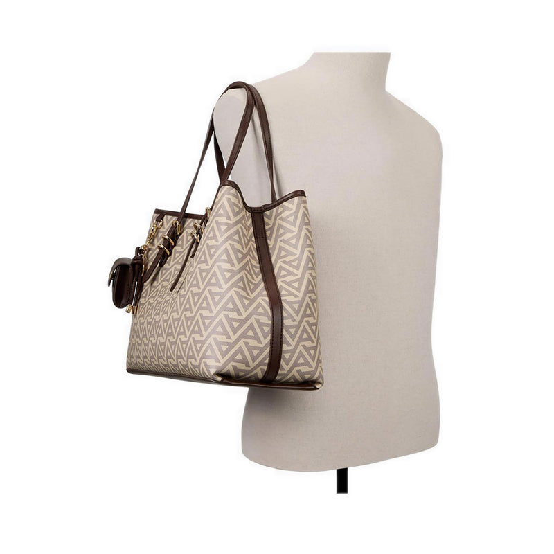 ISEDRA SATCHEL - Brown Primary - Multi