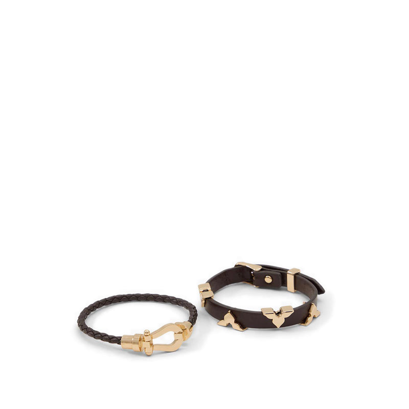 VALENNE BRACELETS - LIGHT BROWN
