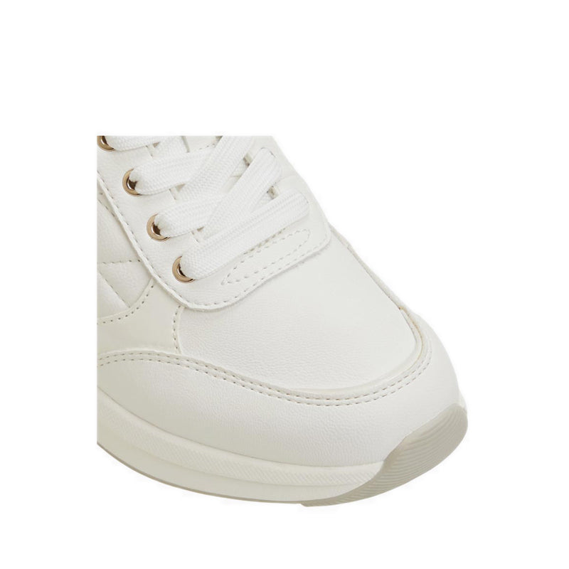 CAMBAY WEDGE SNEAKERS - WHITE