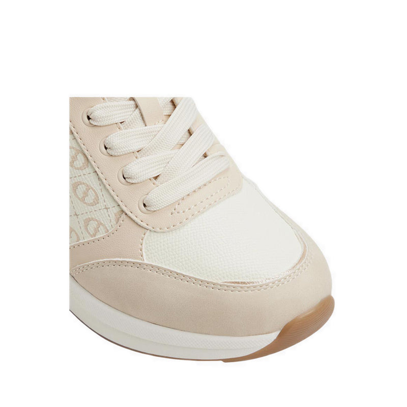 CAMBAY WEDGE SNEAKERS - BONE