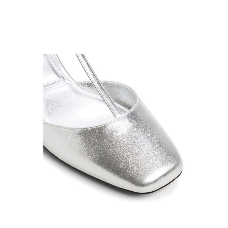 BIANNA HEELED SHOES - SILVER